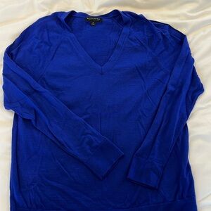Banana Republic Extra Fine Merino Wool Sweater V-Neck Sweater XL.